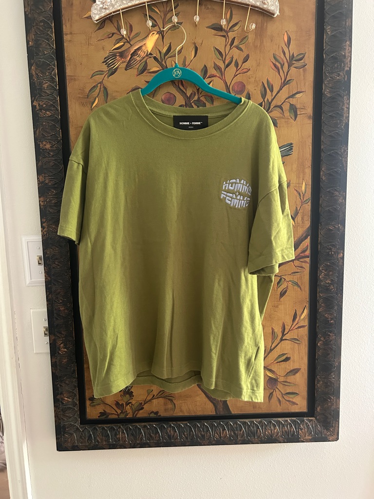 Homme  Femme Green Tee